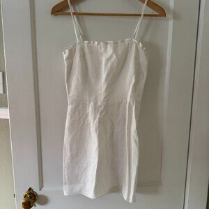 Reformation whit dress